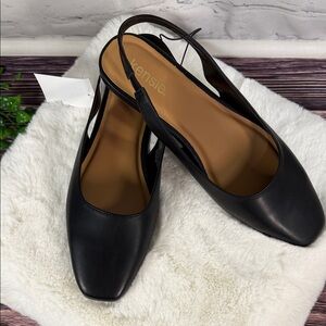 Kensie Felice Women's Black Slingback Flats NIB